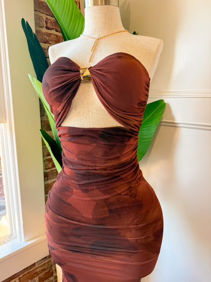 Bronze Siren Dress