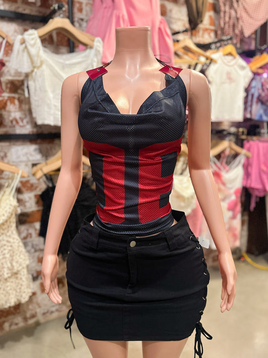 Black Halter jersey
