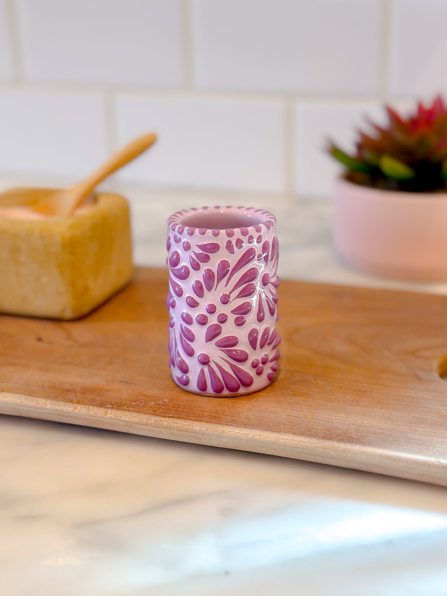 Talavera Shot Glass (All Purple)