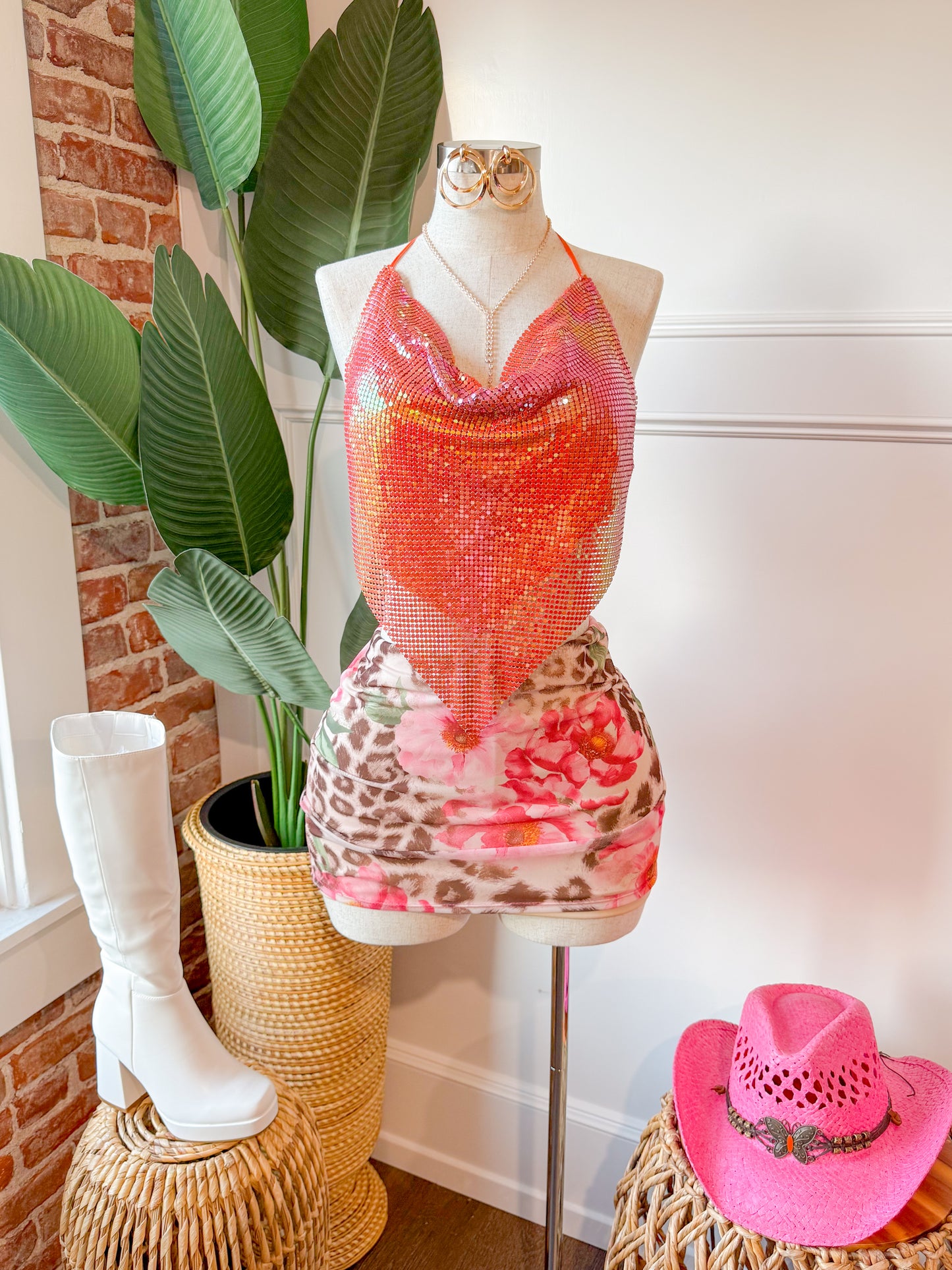 VIP Top (Coral)