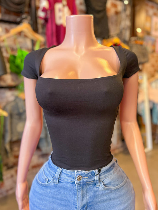 Short Sleeve (Black) (Runs Small)
