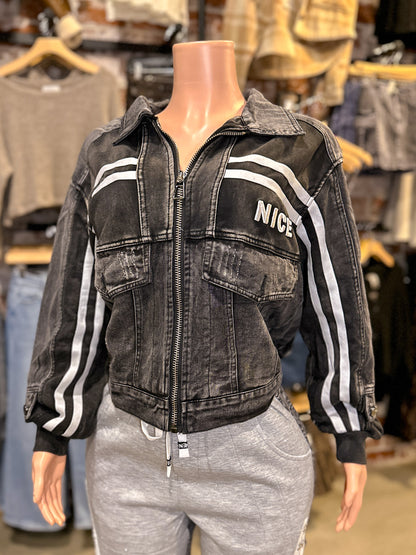 Oversized Washed Jacket