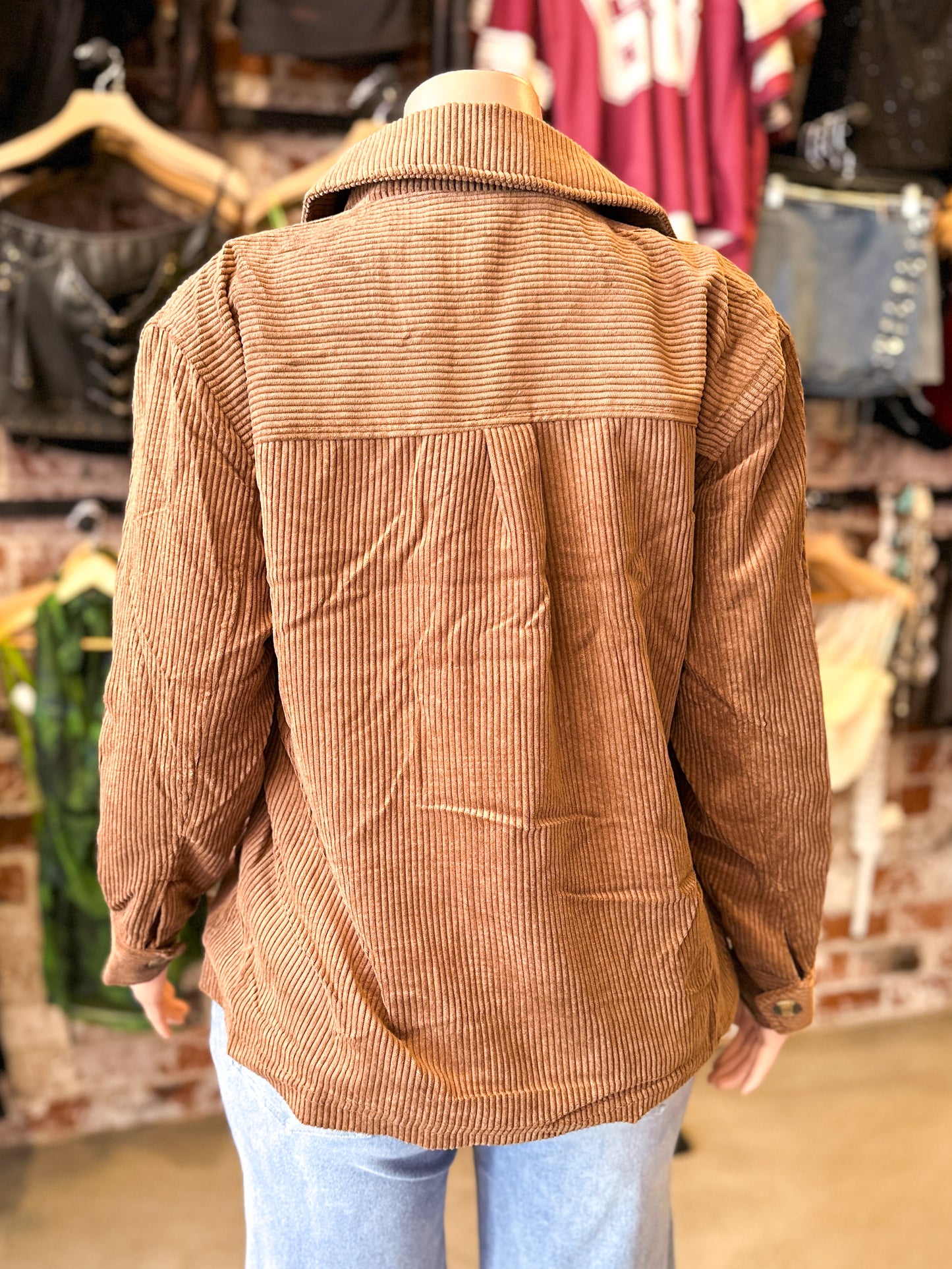 Warm Shacket (Brown)