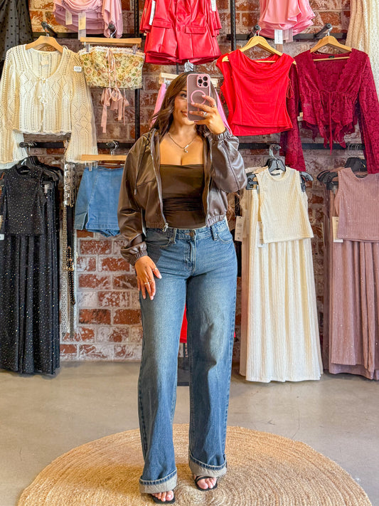 Jasmine Jacket (Brown)