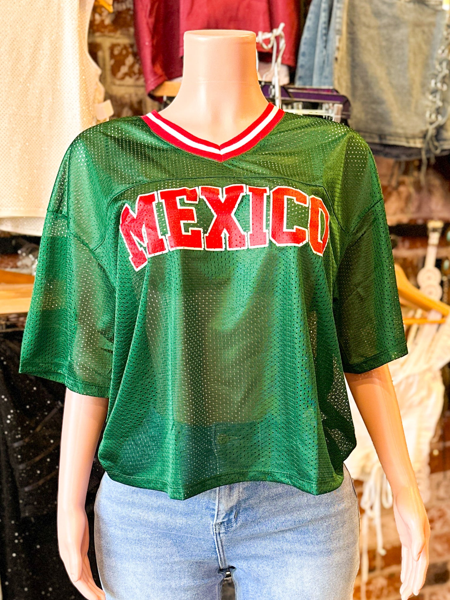 Mexico Green Oversize Jersey