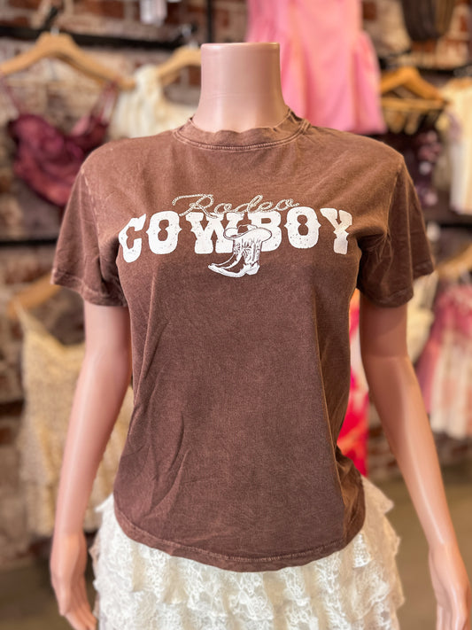 Rodeo Cowboy Oversized Top