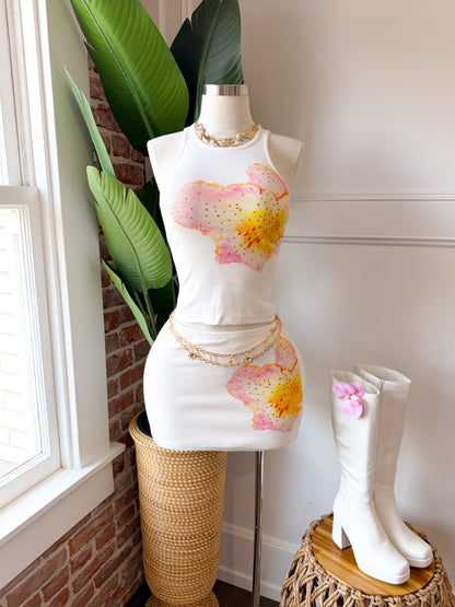 Tropi White Tank