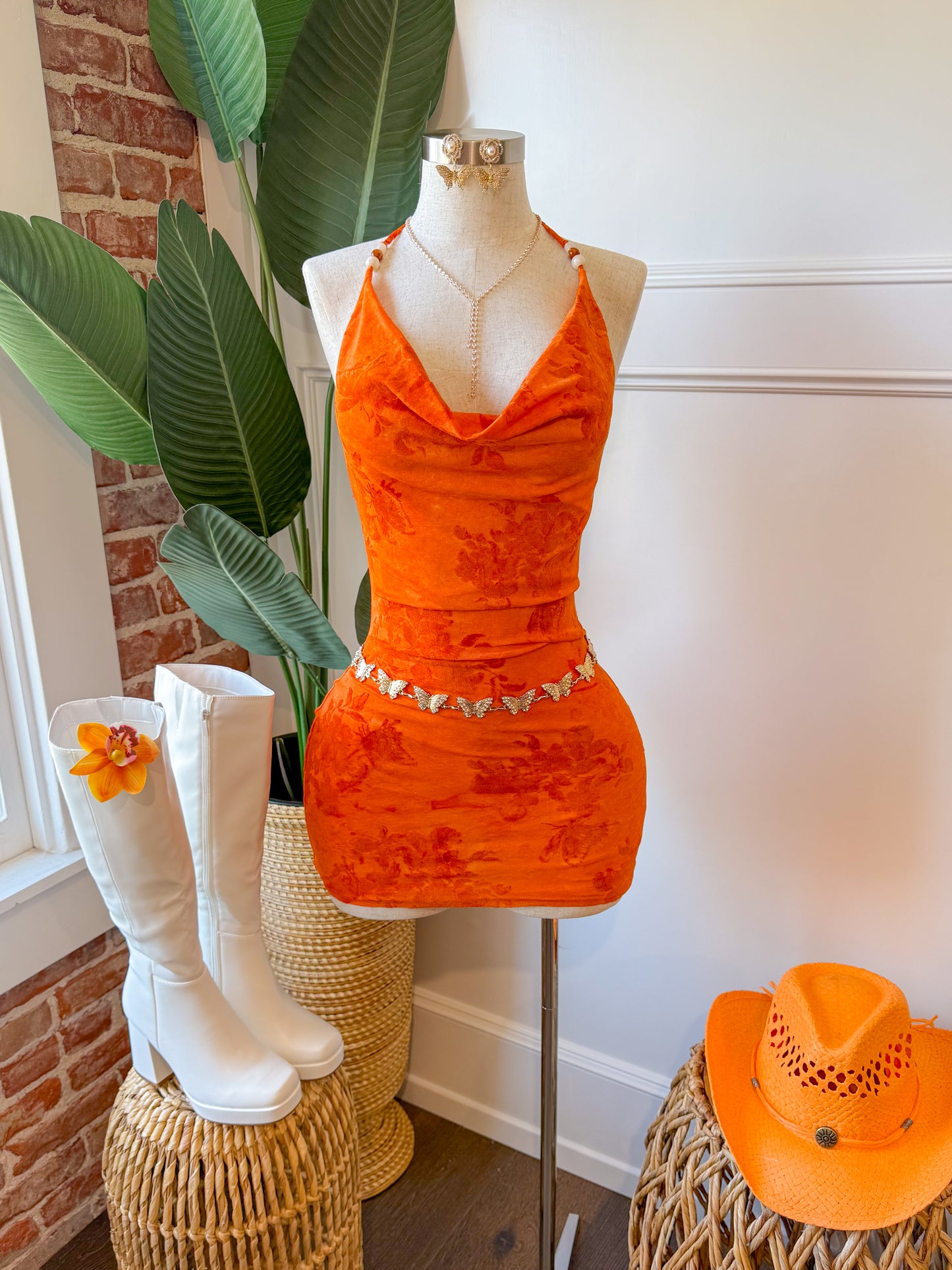 Mamiii Dress (Orange)