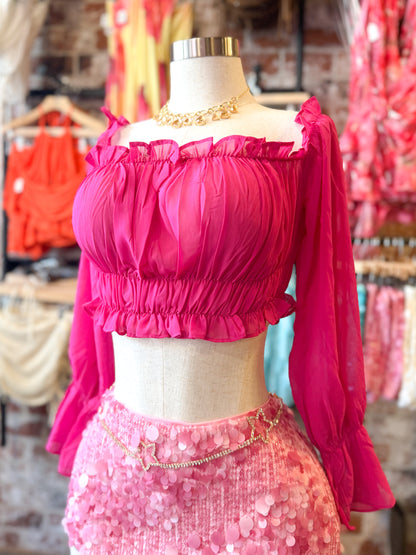 Pretty Spoiled Top (Pink)