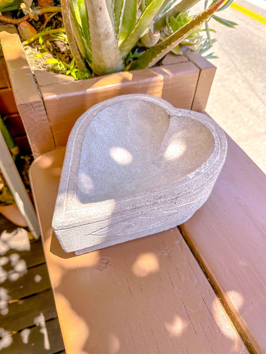 Artisanal Heart Molcajete (HAS TO BE BOUGHT ALONE)