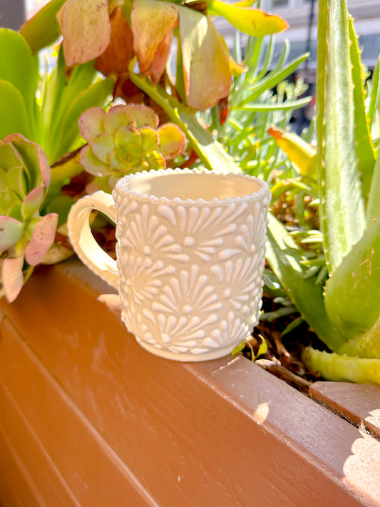 Talavera California Mug (White)