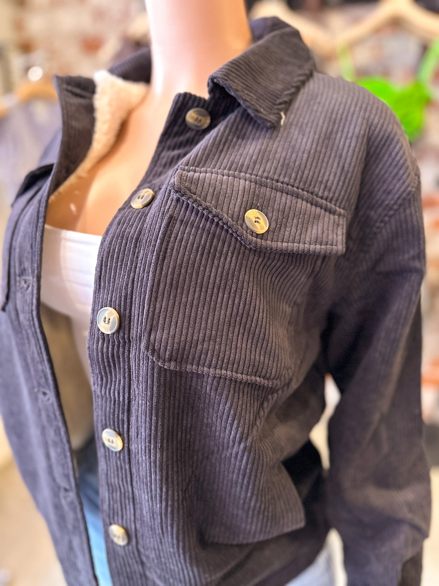 Warm Shacket (Black)