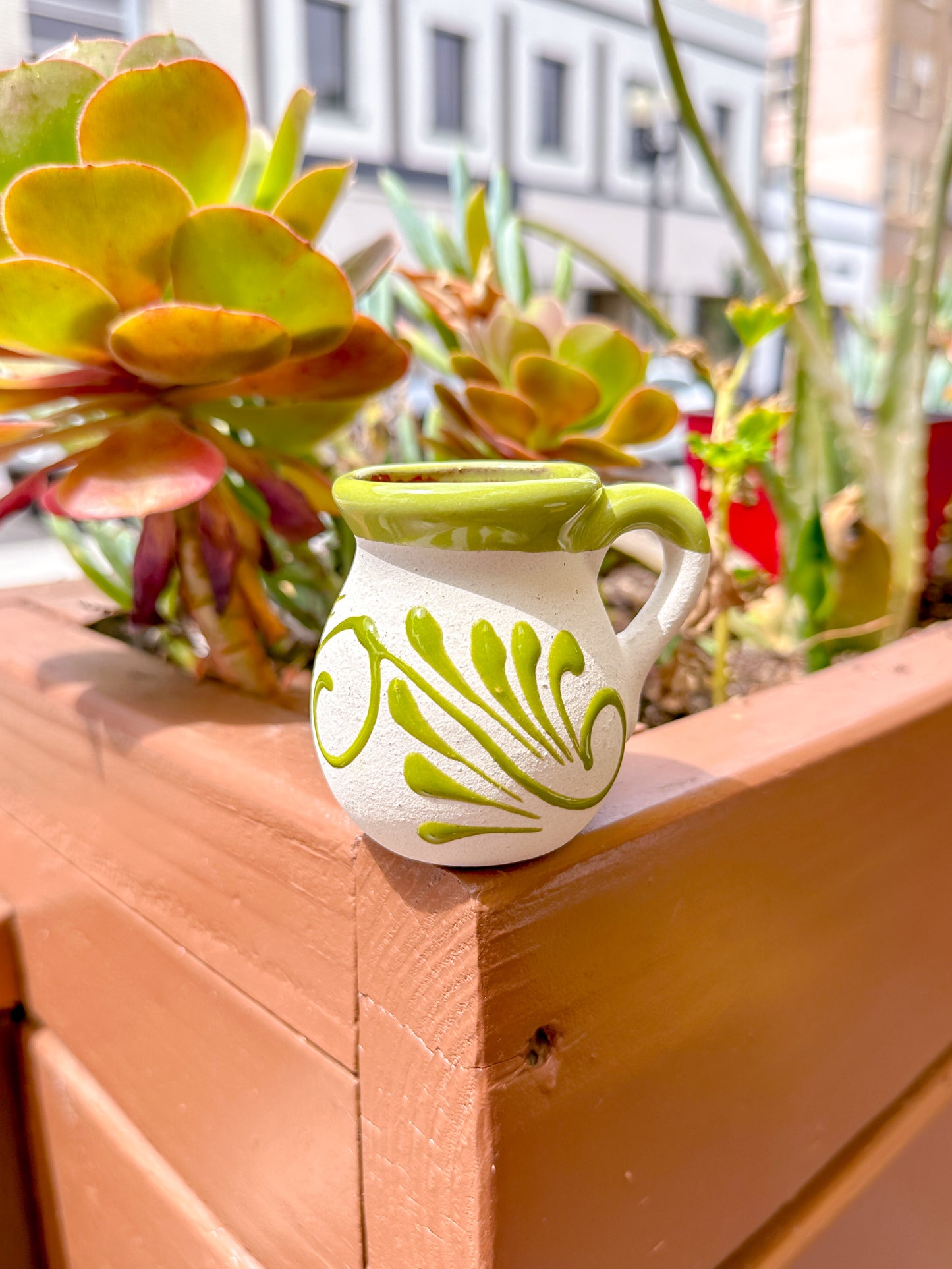 Artisanal Jarrito Shot Glass (Green)