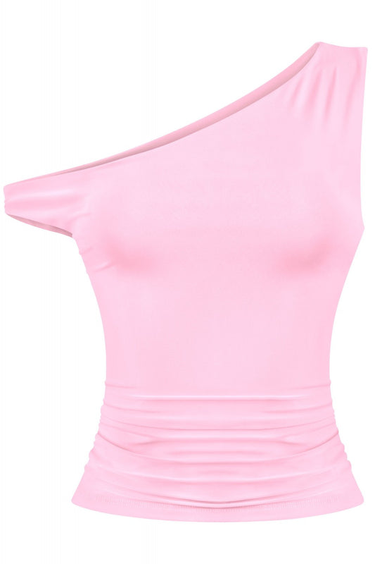 Off Shoulder Top (Pink)