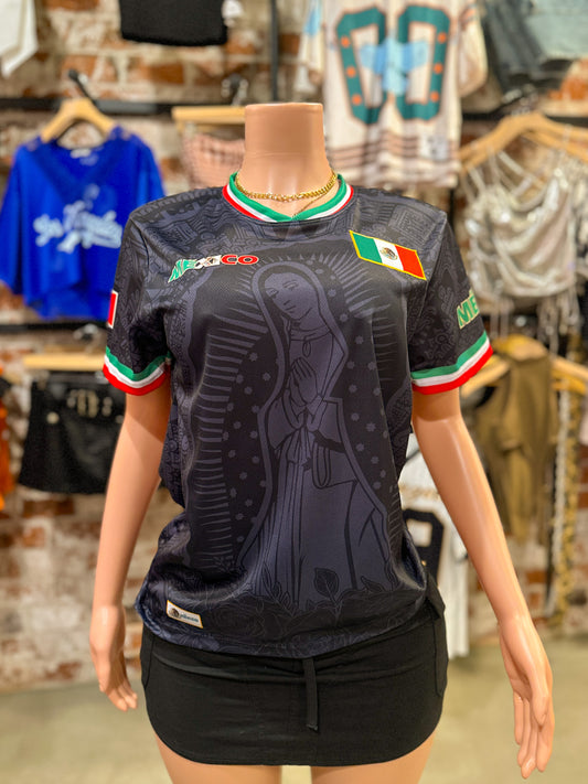 Mexico Virgen Jersey (Black)