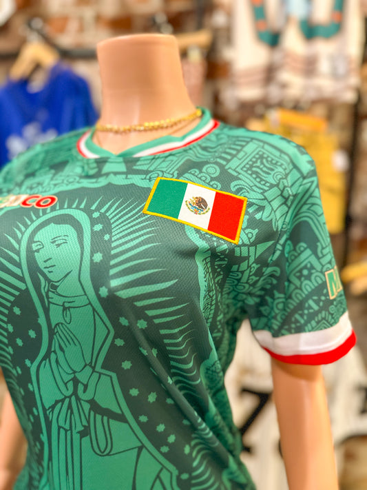 Mexico Virgen Jersey (Green)