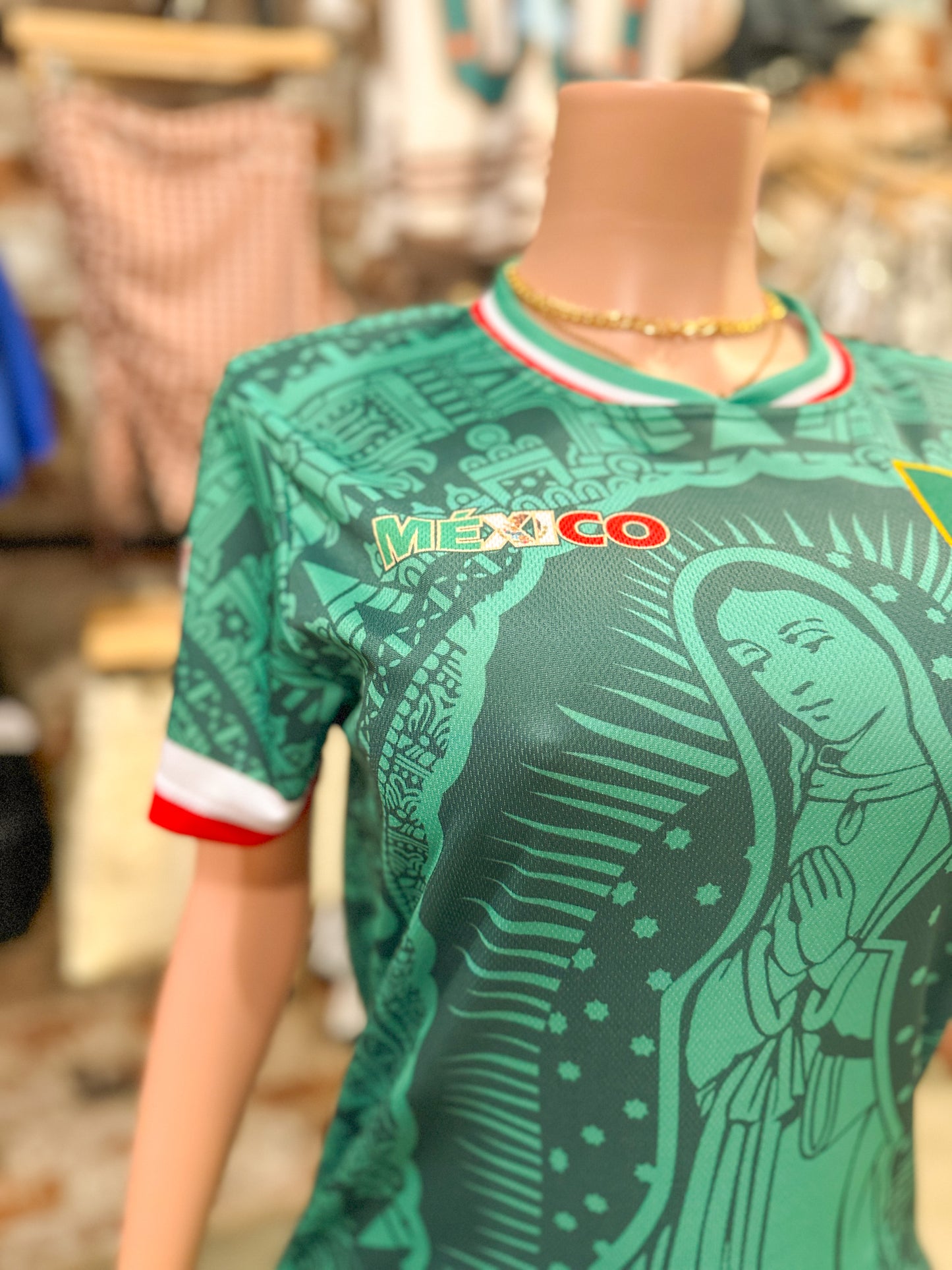Mexico Virgen Jersey (Green)