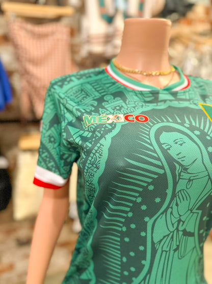 Mexico Virgen Jersey (Green)