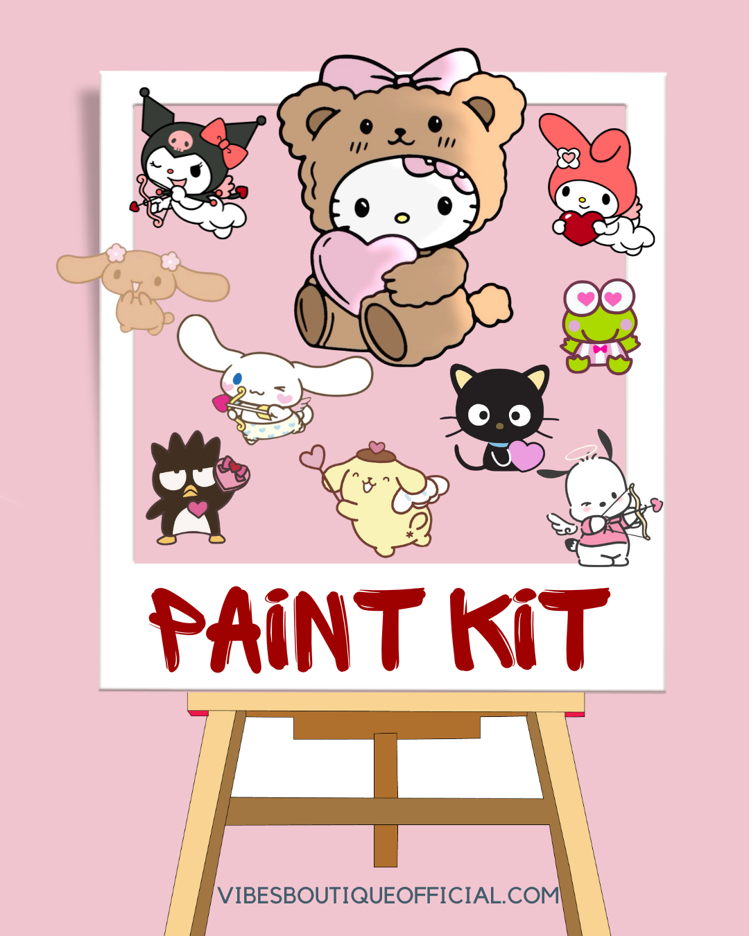 Hello Kitty & Friends Paint Kit