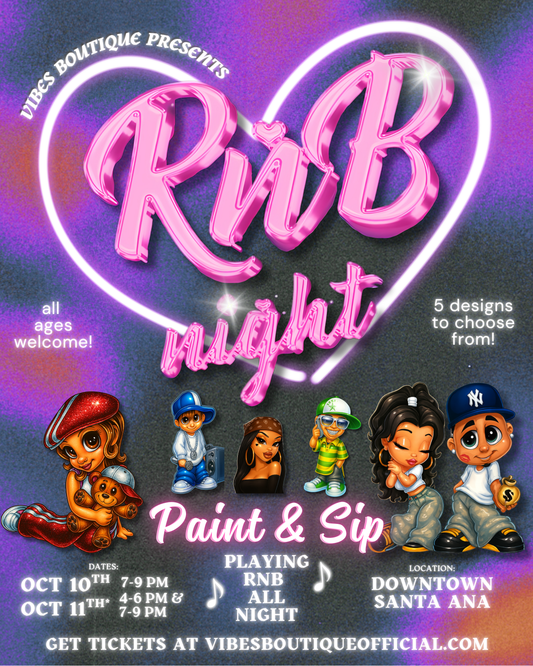 Rnb Night Paint & Sip (Oct 10-11)