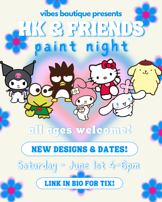 Noche de pintura de Hello Kitty