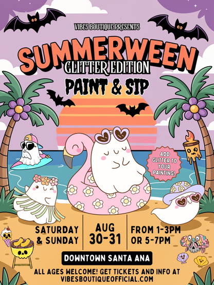 Summerween Paint & Sip (Aug 30 & 31)